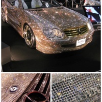 One Must Pay $1000 To Touch This Diamond-Encrusted Mercedes 