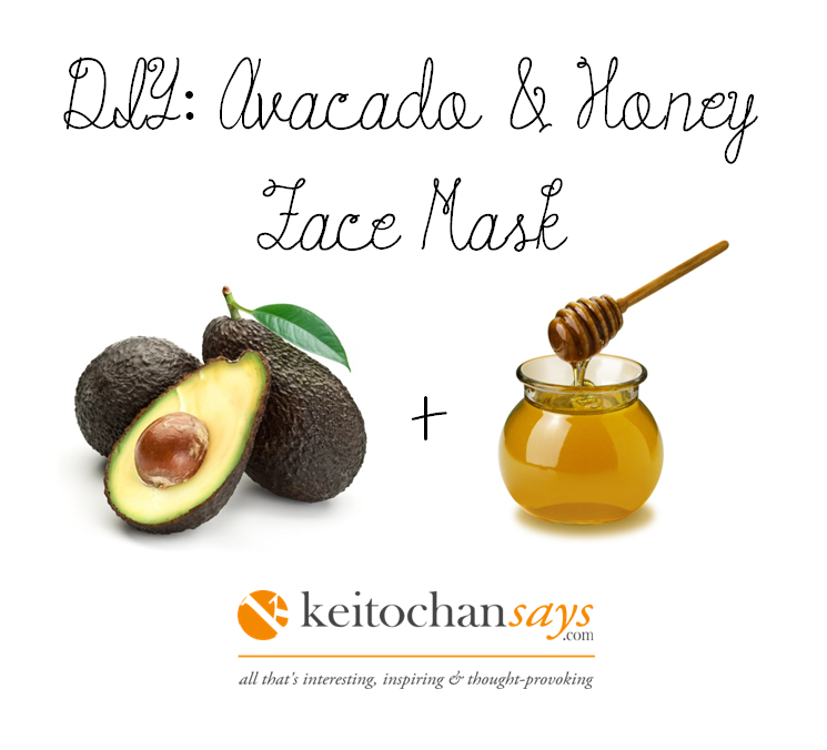 is honey skin. dry  for diy  mask This Avocado avocado mask excellent restoring face face