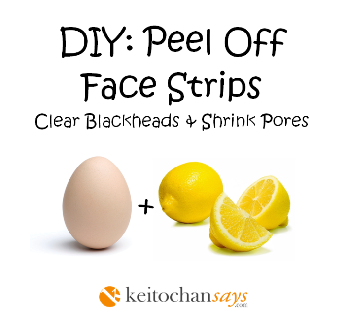 mask Off Blackheads peel Clear Face & off Peel DIY: acne diy to  Strips Shrink Pores
